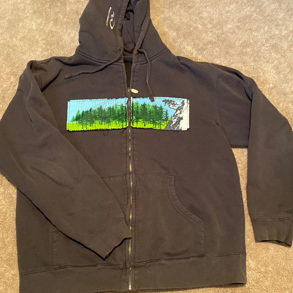 Mens mountain bike park sweater large